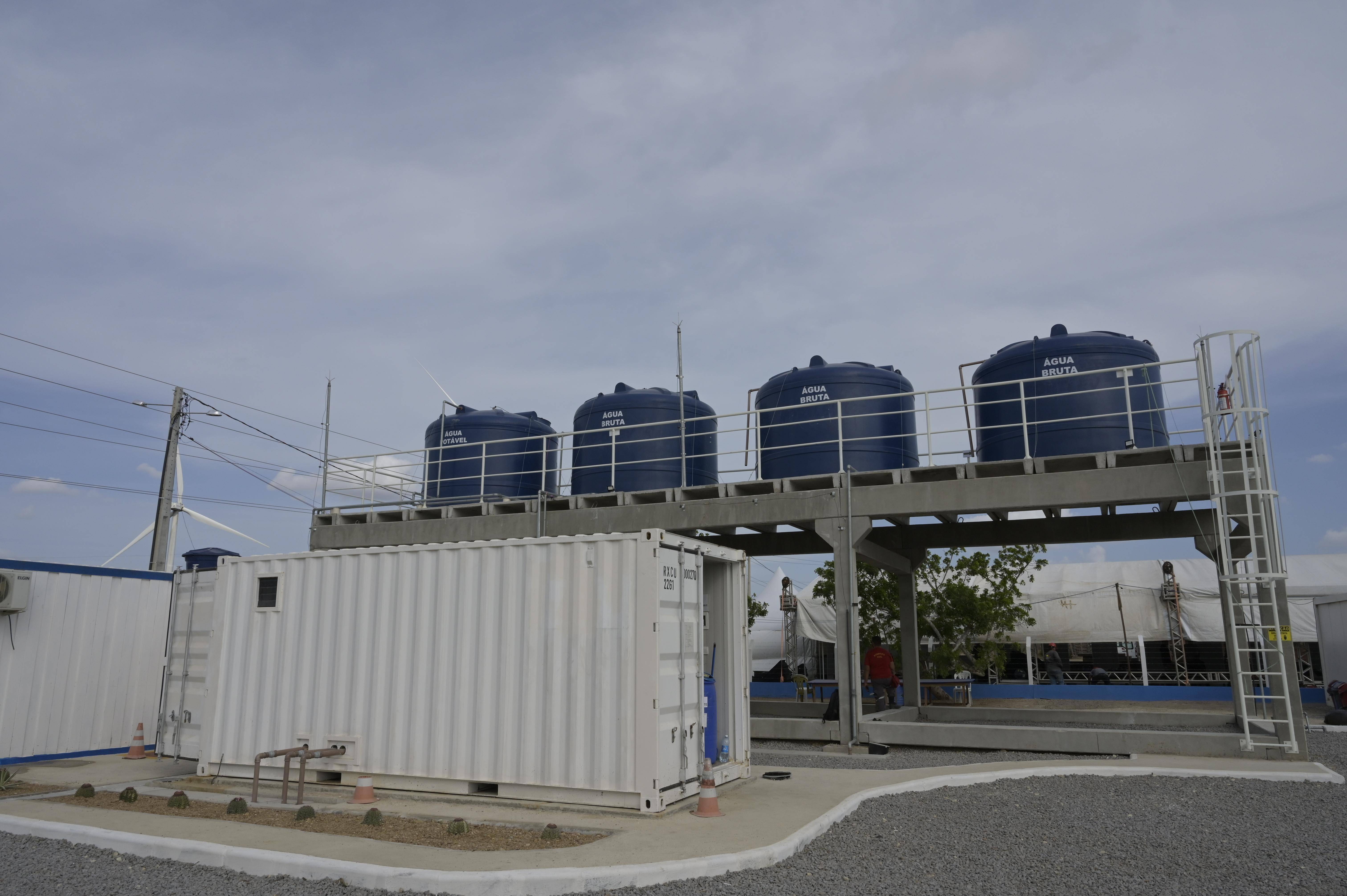 Desalination plant water treatment case study
